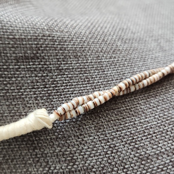 Old Native American Santo Domingo Double Strand Turquoise & Heishi Necklace ๐๐ - Picture 8 of 15